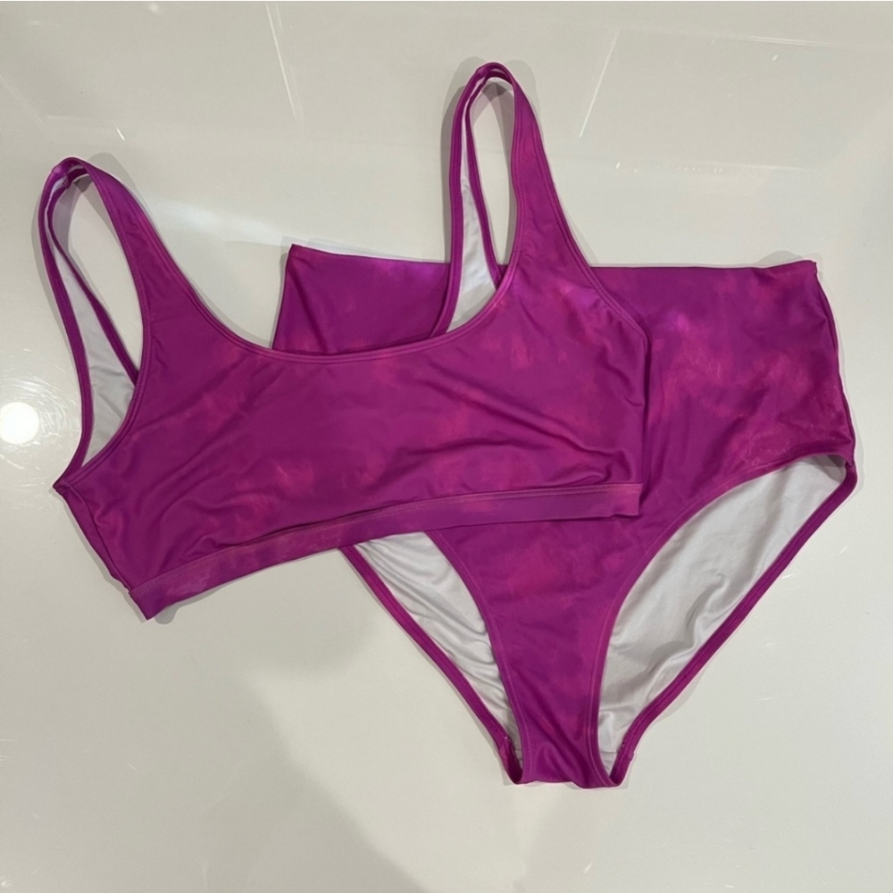 Old navy high waisted two piece swimsuit